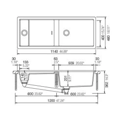 Schock Unterbauspüle Cristadur Prepstation D-150 U 8 Schock Unterbauspüle Cristadur Prepstation D-150 U -Machen Sie es mit der Küchenspüle. schock unterbauspuele cristadur prepstation d 150 u3