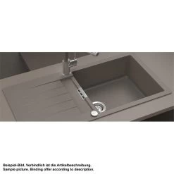 Schock Unterbauspüle Cristadur Signus D-100 L U -Machen Sie es mit der Küchenspüle. schock unterbauspuele cristadur signus d 100 l u3