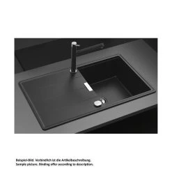 Schock Unterbauspüle Cristadur Tia D-100 U -Machen Sie es mit der Küchenspüle. schock unterbauspuele cristadur tia d 100 u2