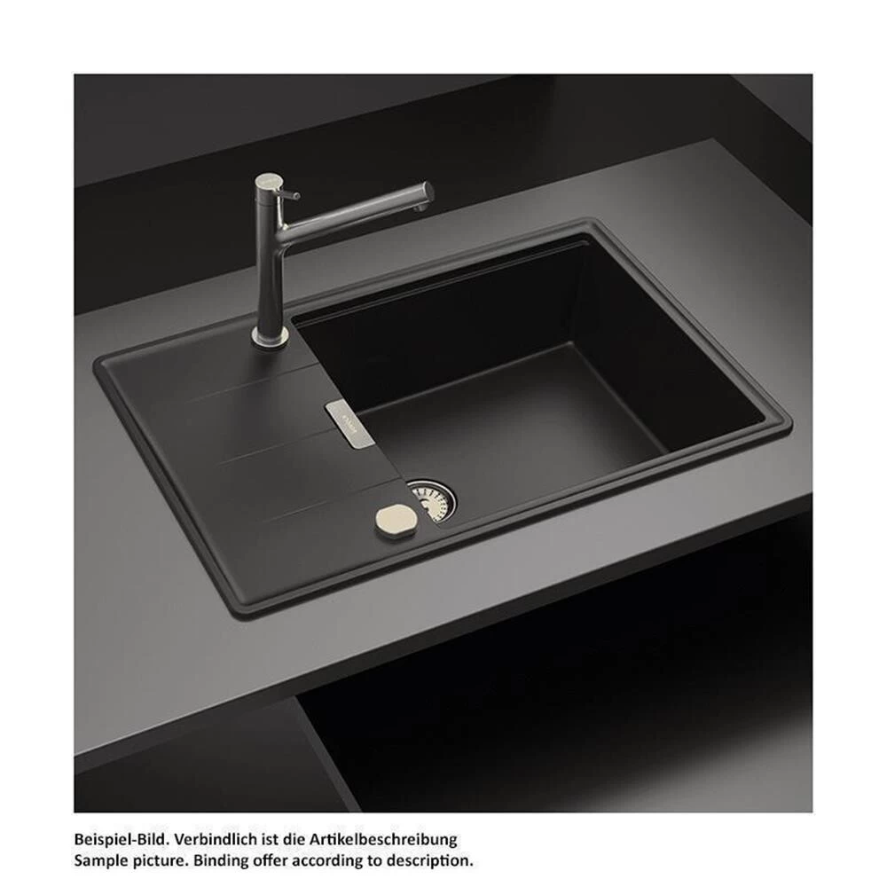 Schock Unterbauspüle Cristadur Tia D-100LS U 4 Schock Unterbauspüle Cristadur Tia D-100LS U – Bild 2