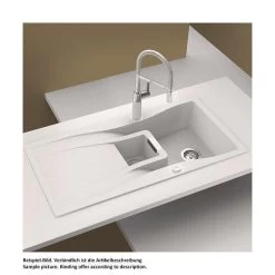 Schock Unterbauspüle Cristadur Waterfall D-150 U -Machen Sie es mit der Küchenspüle. schock unterbauspuele cristadur waterfall d 150 u3