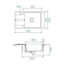 Schock Unterbauspüle Cristalite Manhattan D-100LS U 8 Schock Unterbauspüle Cristalite Manhattan D-100LS U -Machen Sie es mit der Küchenspüle. schock unterbauspuele cristalite manhattan d 100ls u3