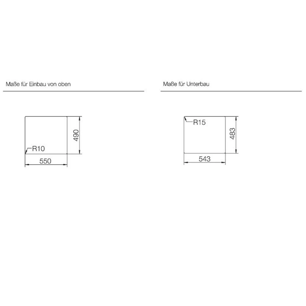 Schock Unterbauspüle Cristalite Nemo N-100 U 6 Schock Unterbauspüle Cristalite Nemo N-100 U – Bild 4