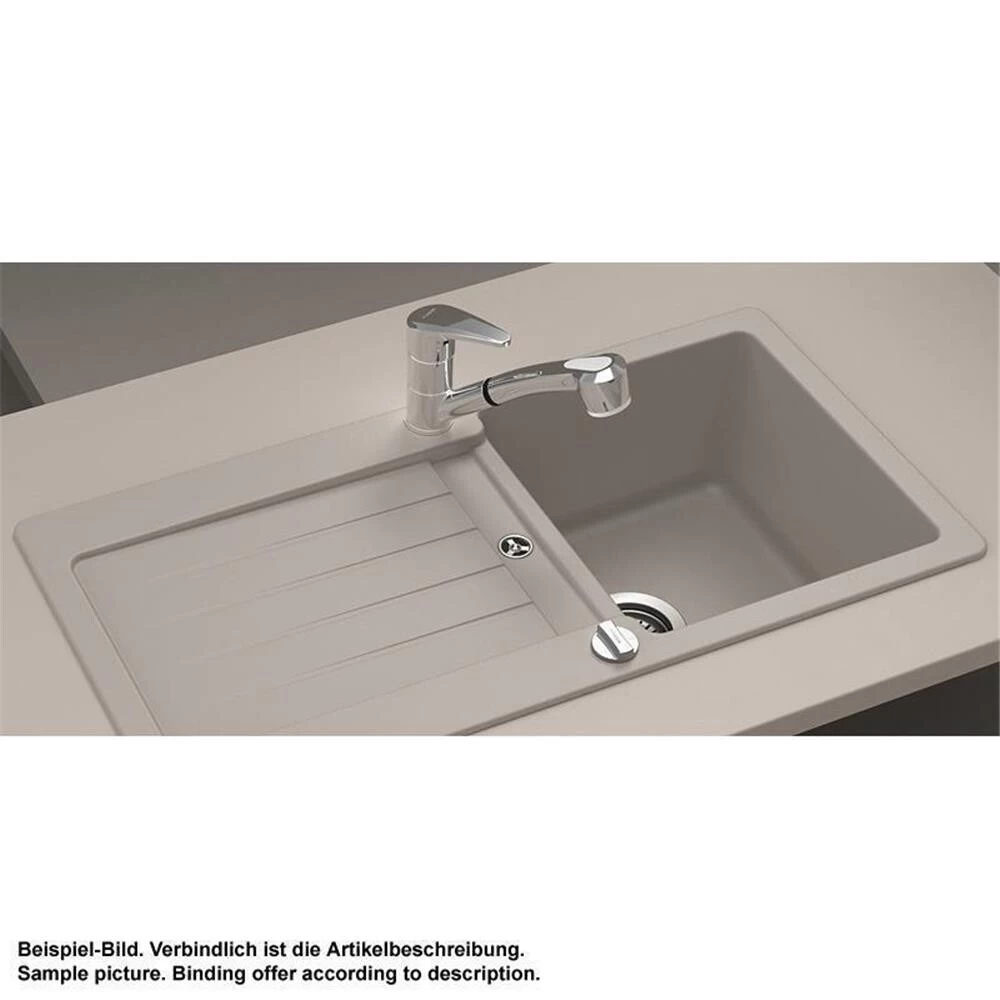 Schock Unterbauspüle Cristalite Typos D-100 S U 4 Schock Unterbauspüle Cristalite Typos D-100 S U – Bild 2