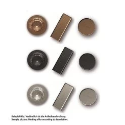 Sichtteile In Copper Für Schock Spüle | 629338COP | Exzenterbetätigung