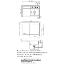 Systemceram Einbauspüle KeraDomo BELA 78 Becken Links 8 Systemceram Einbauspüle KeraDomo BELA 78 Becken Links -Machen Sie es mit der Küchenspüle. systemceram einbauspuele keradomo bela 78 becken links3