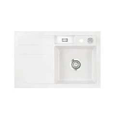 Systemceram Einbauspüle KeraDomo BELA 78 F Flächenbündig Einbaubar Becken Rechts