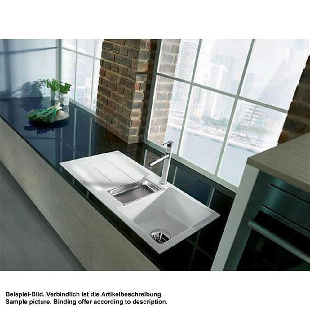 Systemceram Einbauspüle KeraDomo GENEA 100 F Flächenbündig Einbaubar 4 Systemceram Einbauspüle KeraDomo GENEA 100 F Flächenbündig Einbaubar – Bild 2