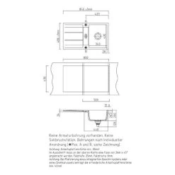 Systemceram Einbauspüle KeraDomo Genea 87 F Flächenbündig Einbaubar -Machen Sie es mit der Küchenspüle. systemceram einbauspuele keradomo genea 87 f flaechenbuendig einbaubar4