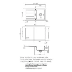 Systemceram Einbauspüle KeraDomo Genea 87 11 Systemceram Einbauspüle KeraDomo Genea 87 -Machen Sie es mit der Küchenspüle. systemceram einbauspuele keradomo genea 874