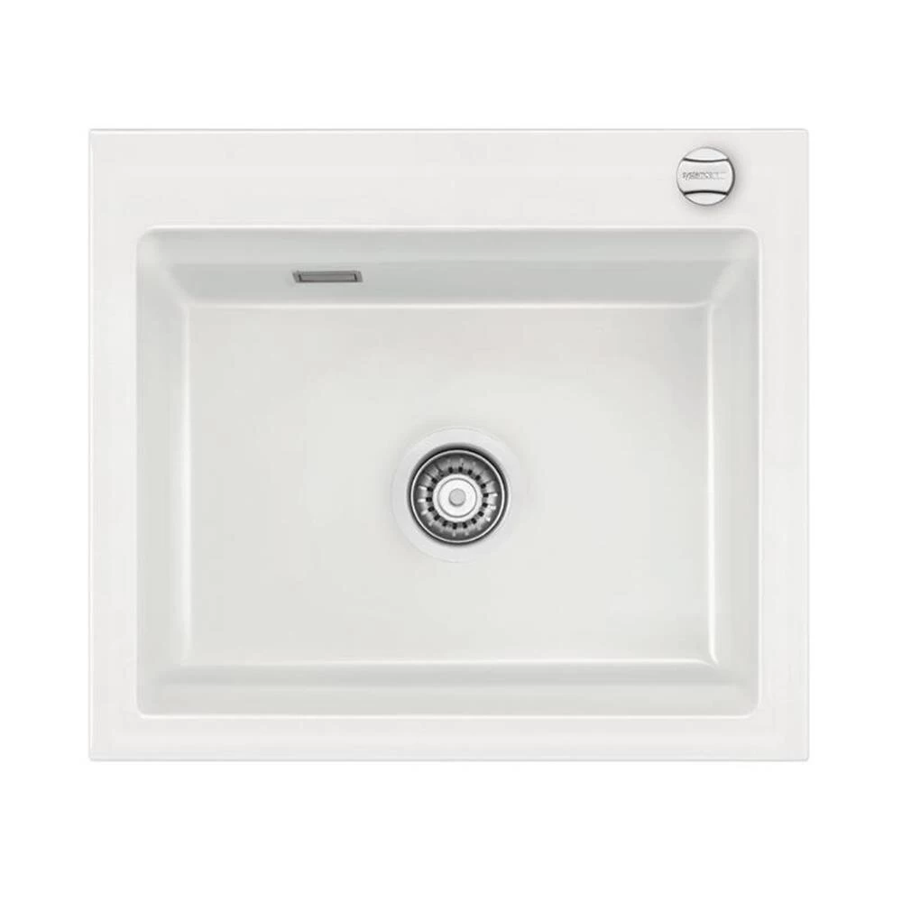 Systemceram Einbauspüle KeraDomo Kara 57 3 Systemceram Einbauspüle KeraDomo Kara 57