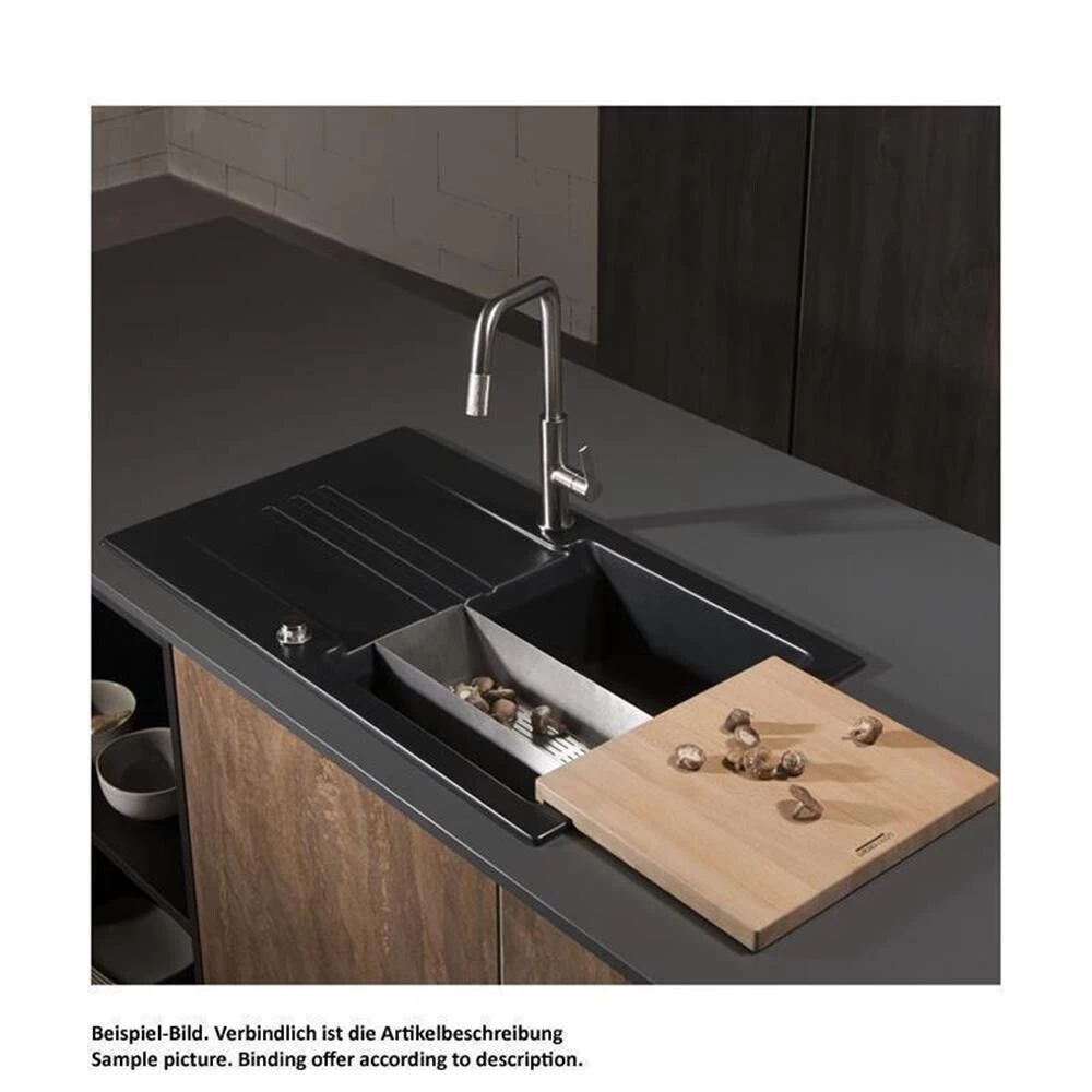 Systemceram Einbauspüle KeraDomo Kara 85 5 Systemceram Einbauspüle KeraDomo Kara 85 – Bild 3