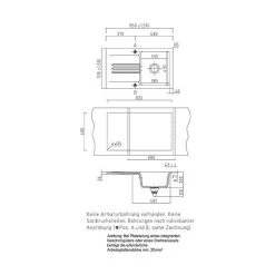 Systemceram Einbauspüle KeraDomo Kara 85 10 Systemceram Einbauspüle KeraDomo Kara 85 -Machen Sie es mit der Küchenspüle. systemceram einbauspuele keradomo kara 854