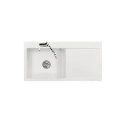 Systemceram Einbauspüle KeraDomo MERA 100 SL Becken Links