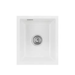 Systemceram Einbauspüle KeraDomo Mera 39 F/o Flächenbündig Einbaubar