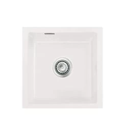 Systemceram Einbauspüle KeraDomo Mera 46 F/o Flächenbündig Einbaubar