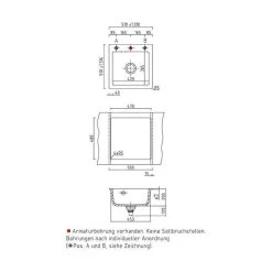 Systemceram Einbauspüle KeraDomo MERA 51 -Machen Sie es mit der Küchenspüle. systemceram einbauspuele keradomo mera 513