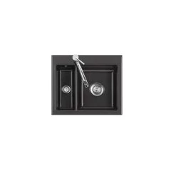 Systemceram Einbauspüle KeraDomo MERA 60 F Flächenbündig Einbaubar