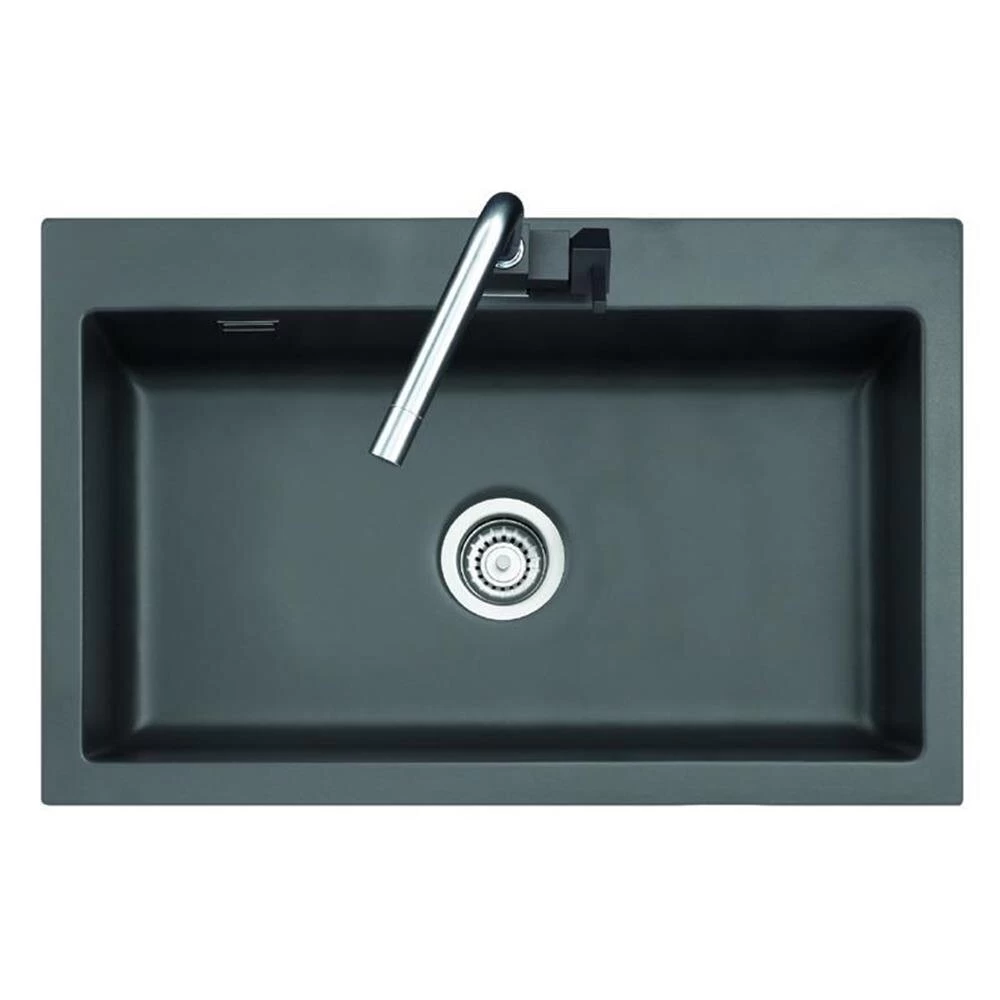 Systemceram Einbauspüle KeraDomo MERA 80 3 Systemceram Einbauspüle KeraDomo MERA 80