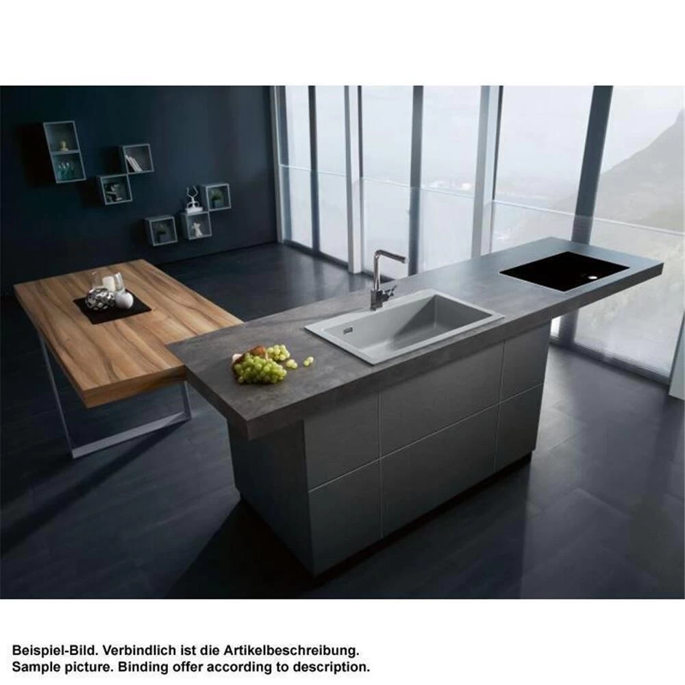 Systemceram Einbauspüle KeraDomo MERA 80 4 Systemceram Einbauspüle KeraDomo MERA 80 – Bild 2