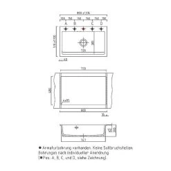 Systemceram Einbauspüle KeraDomo MERA 80 8 Systemceram Einbauspüle KeraDomo MERA 80 -Machen Sie es mit der Küchenspüle. systemceram einbauspuele keradomo mera 803