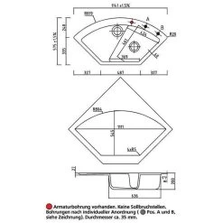 Systemceram Einbauspüle KeraDomo MERA ECK 8 Systemceram Einbauspüle KeraDomo MERA ECK -Machen Sie es mit der Küchenspüle. systemceram einbauspuele keradomo mera eck3