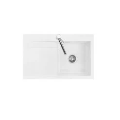 Systemceram Einbauspüle KeraDomo STEMA 80 Becken Rechts