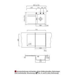 Systemceram Einbauspüle KeraDomo STEMA 80 Becken Rechts -Machen Sie es mit der Küchenspüle. systemceram einbauspuele keradomo stema 80 becken rechts3
