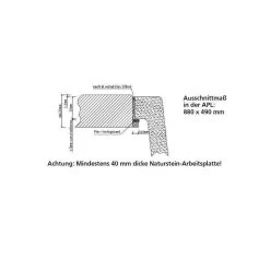 Systemceram Einbauspüle KeraDomo STEMA 90 F Flächenbündig Becken Rechts 10 Systemceram Einbauspüle KeraDomo STEMA 90 F Flächenbündig Becken Rechts -Machen Sie es mit der Küchenspüle. systemceram einbauspuele keradomo stema 90 f flaechenbuendig becken rechts4