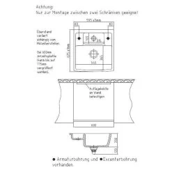 Systemceram Spülmodul KeraDomo CENTRA 60 (für 60 Bis 75 Cm Arbeitsplattentiefe) 8 Systemceram Spülmodul KeraDomo CENTRA 60 (für 60 Bis 75 Cm Arbeitsplattentiefe) -Machen Sie es mit der Küchenspüle. systemceram spuelmodul keradomo centra 60 fuer 60 bis 75 cm arbeitsplattentiefe3
