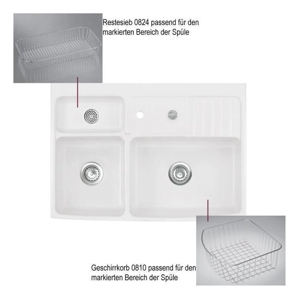 Systemceram Spülmodul KeraDomo CENTRA 90 (für 60 Cm Arbeitsplattentiefe) 5 Systemceram Spülmodul KeraDomo CENTRA 90 (für 60 Cm Arbeitsplattentiefe) – Bild 3