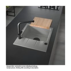 Systemceram Universal Holzschneidbrett Aus Buche 305 X 360 X 25 Mm -Machen Sie es mit der Küchenspüle. systemceram universal holzschneidbrett aus buche 305 x 360 x 25 mm2