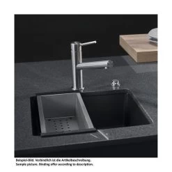 Systemceram Unterbaubecken KeraDomo MERA 42 U -Machen Sie es mit der Küchenspüle. systemceram unterbaubecken keradomo mera 42 u3