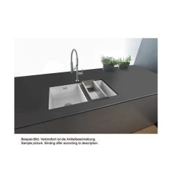 Systemceram Unterbauspüle KeraDomo MERA TWIN U 7 Systemceram Unterbauspüle KeraDomo MERA TWIN U -Machen Sie es mit der Küchenspüle. systemceram unterbauspuele keradomo mera twin u2