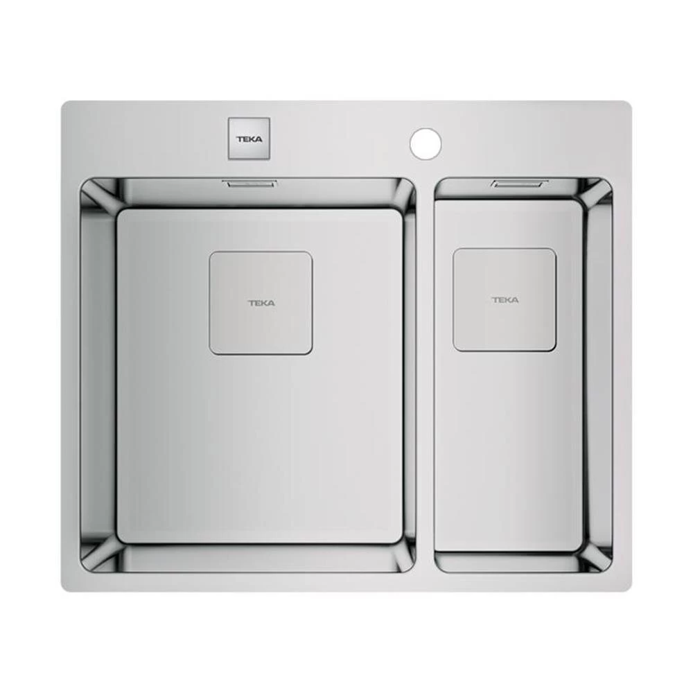 Teka Einbaubecken FORLINEA RS15 1½B 580 AUTO Edelstahl 3 Teka Einbaubecken FORLINEA RS15 1½B 580 AUTO Edelstahl