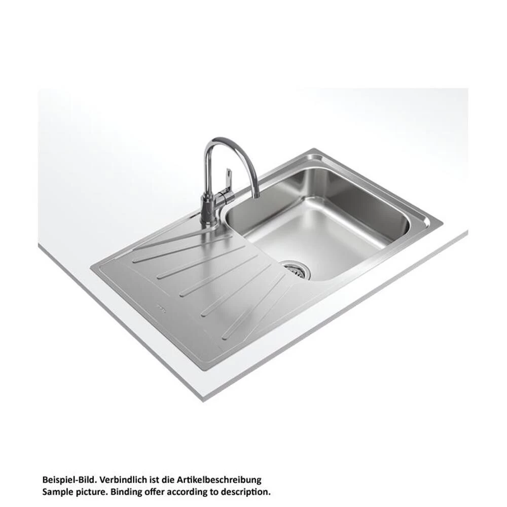 Teka Einbauspüle STARBRIGHT 50 E-XP 1B 1D Edelstahl 4 Teka Einbauspüle STARBRIGHT 50 E-XP 1B 1D Edelstahl – Bild 2