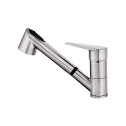 Teka Küchenarmatur MTN 979 Chrom, Schwenkbarer Auslauf, Auszugbrause, Niederdruck