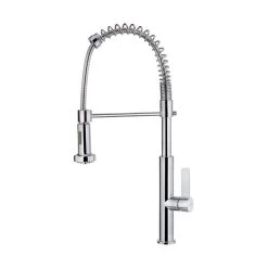 Teka Profi-Armatur FOT 939 Chrom, Schwenkbarer Auslauf, Geschirrbrause