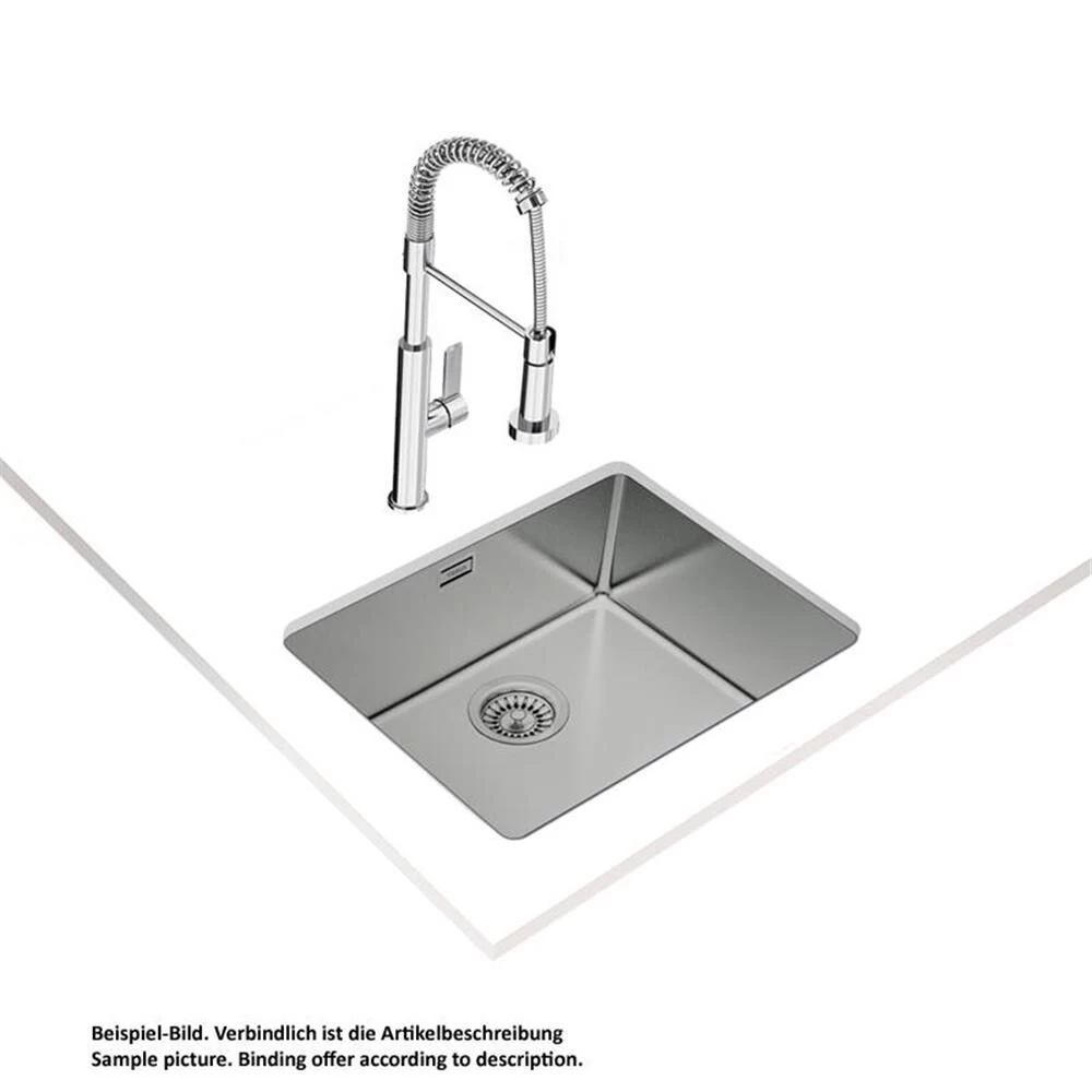 Teka Unterbaubecken BE LINEA RS15 50.40 Edelstahl 4 Teka Unterbaubecken BE LINEA RS15 50.40 Edelstahl – Bild 2