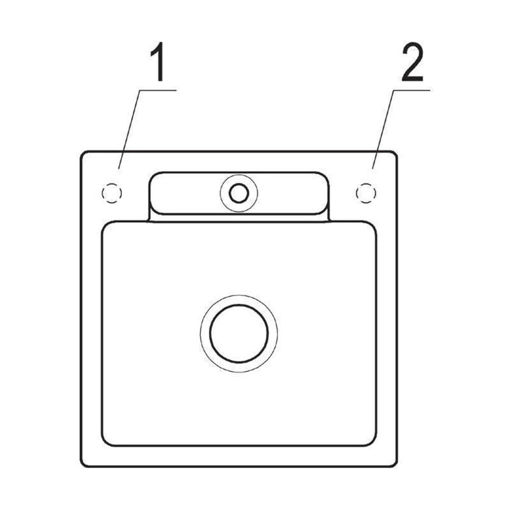 Villeroy & Boch Einbaubecken Siluet 50 S 6 Villeroy & Boch Einbaubecken Siluet 50 S – Bild 4