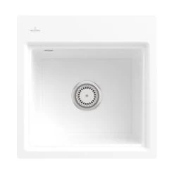 Titelseite 35 Villeroy & Boch Einbaubecken Subway Style 50 S Flat Flächenbündig Inklusive Abtropfgitter In Anthracite