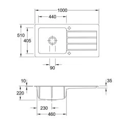 Villeroy & Boch Einbauspüle Architectura 60 9 Villeroy & Boch Einbauspüle Architectura 60 -Machen Sie es mit der Küchenspüle. villeroy boch einbauspuele architectura 603