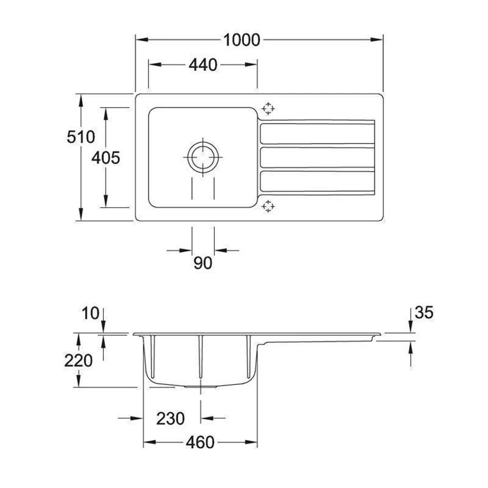 Villeroy & Boch Einbauspüle Architectura 60 5 Villeroy & Boch Einbauspüle Architectura 60 – Bild 3