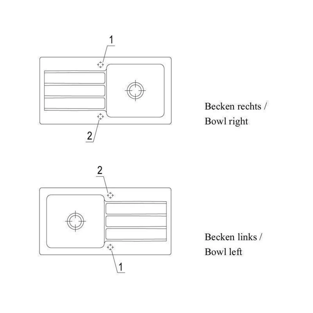 Villeroy & Boch Einbauspüle Architectura 60 6 Villeroy & Boch Einbauspüle Architectura 60 – Bild 4