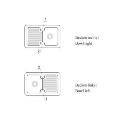 Villeroy & Boch Einbauspüle Condor 45 -Machen Sie es mit der Küchenspüle. villeroy boch einbauspuele condor 454