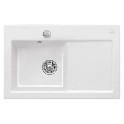 Villeroy & Boch Einbauspüle Flächenbündig Subway 45 Flat Becken Links