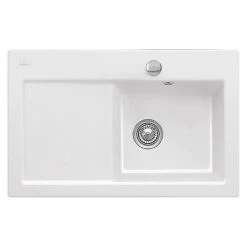 Villeroy & Boch Einbauspüle Flächenbündig Subway 45 Flat Becken Rechts