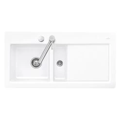 Villeroy & Boch Einbauspüle Flächenbündig Subway 60 Flat Becken Links