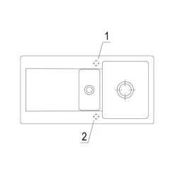 Villeroy & Boch Einbauspüle Siluet 60 R Flat Flächenbündig -Machen Sie es mit der Küchenspüle. villeroy boch einbauspuele siluet 60 r flat flaechenbuendig4