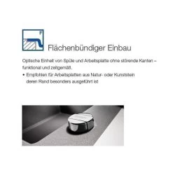 Villeroy & Boch Einbauspüle Siluet 60 R Flat Flächenbündig -Machen Sie es mit der Küchenspüle. villeroy boch einbauspuele siluet 60 r flat flaechenbuendig5
